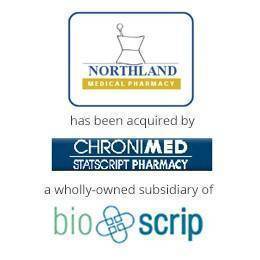 Northland pharmacy has been acquired by chronimed statscript pharmacy, a wholly-owned subsidiary of bio scrip.
